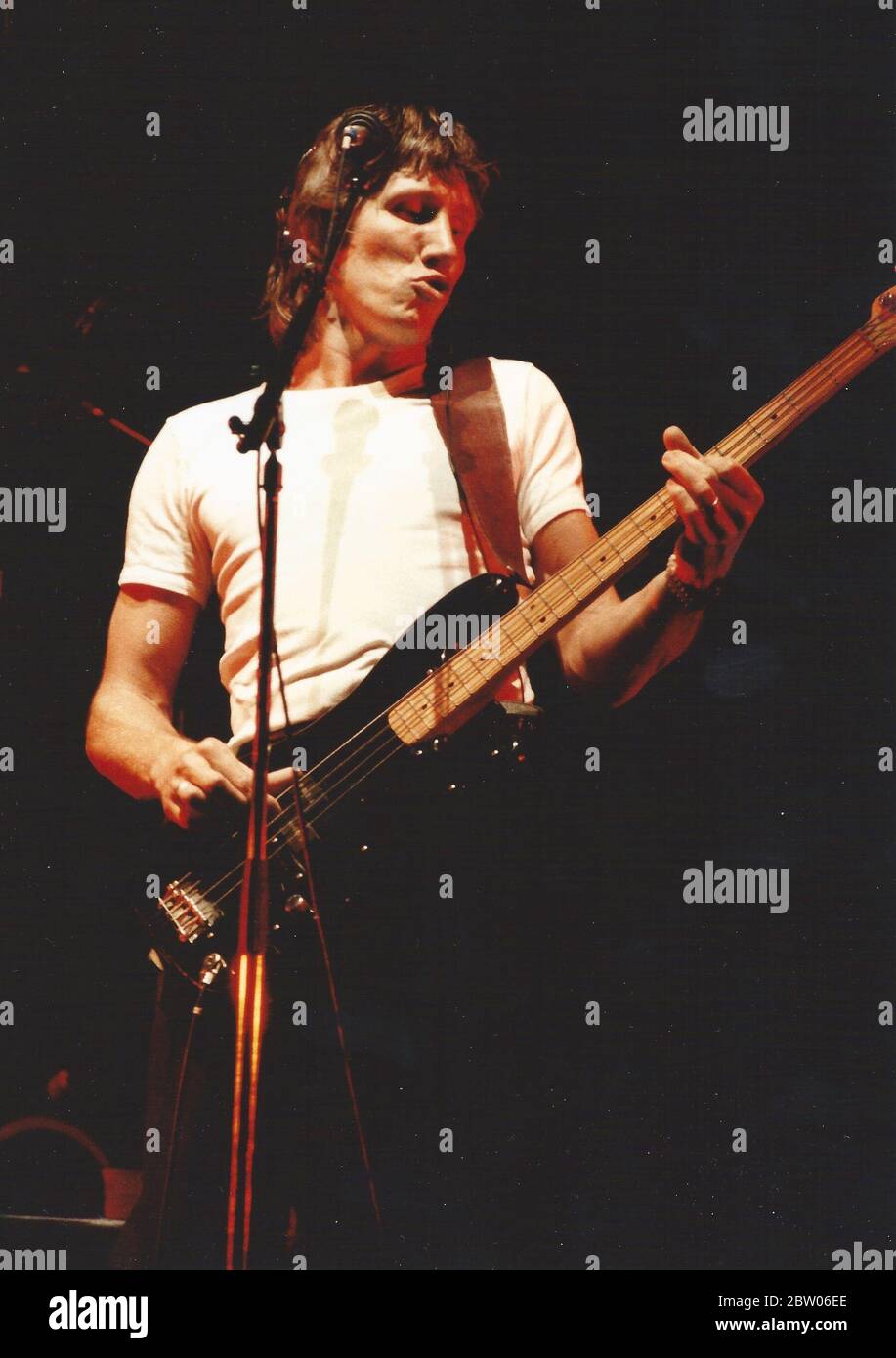 Flyod rosa, Roger Waters, NJ Arena 7/21/84 foto Michael Brito Foto Stock