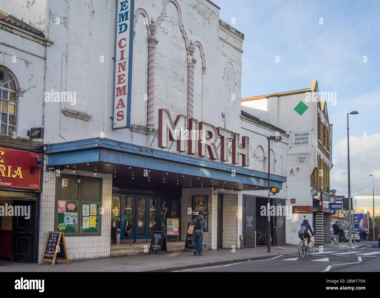 Mirth Venue, ex cinema EMD di Granada su Hoe Street, Walthamstow. Londra Foto Stock