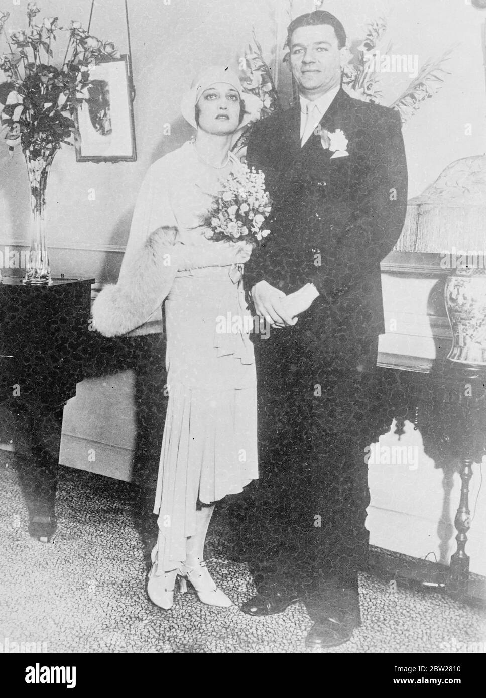 Il signor e la signora Oscar Hammerstein, produttore teatrale di New York. Foto Stock