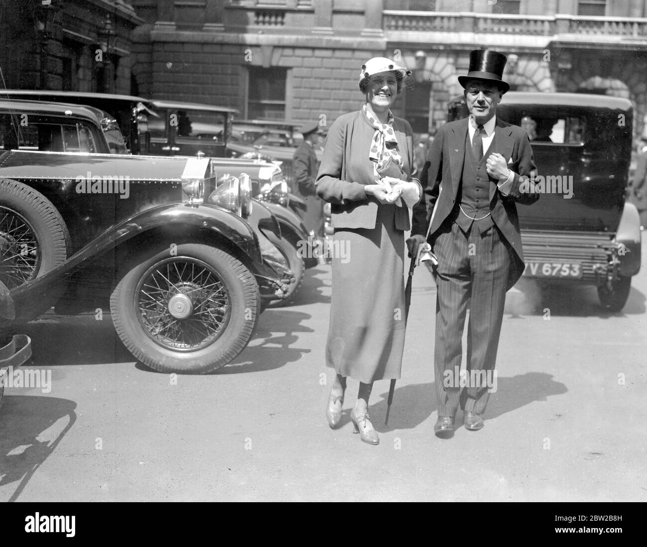 Giornata privata con vista alla Royal Academy. Lord e Lloyd . 1935 Foto Stock
