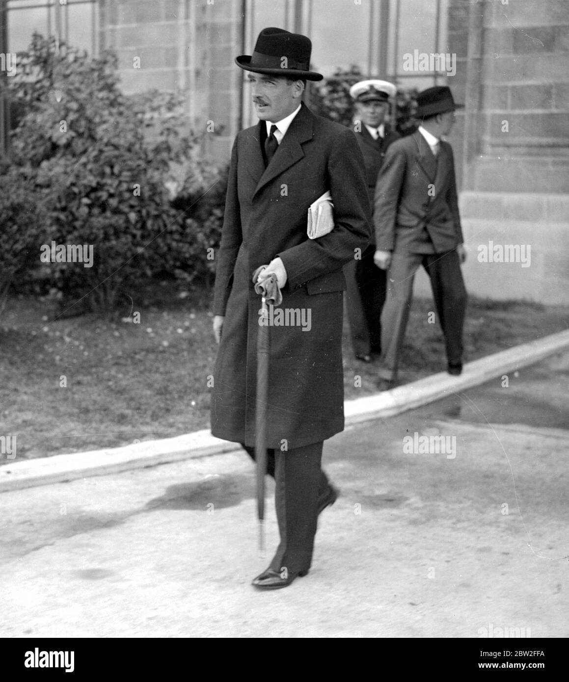 Onorevole Anthony Eden. 13 ottobre 1935 Eden, [Robert] Anthony politico britannico; segretario degli esteri britannico 1935-1938, 1940-1945, 1951-1955; primo ministro britannico 1955-1957; rassegnato sulla crisi di Suez  1897-1977 Foto Stock