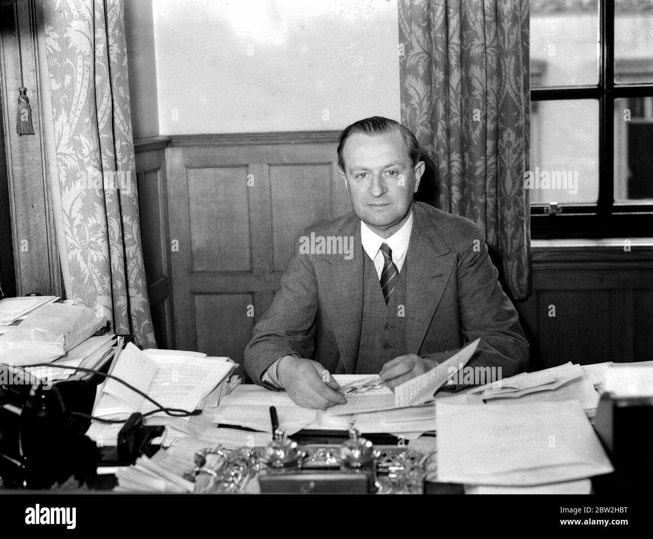 Lord Lothian, nominato Ambasciatore negli Stati Uniti il 13 luglio 1939 Foto Stock