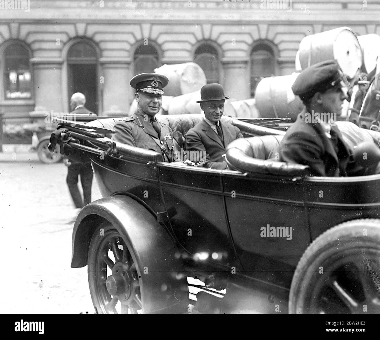 Townsend generale presso la sede del prestito della Vittoria. 10 luglio 1919 Foto Stock