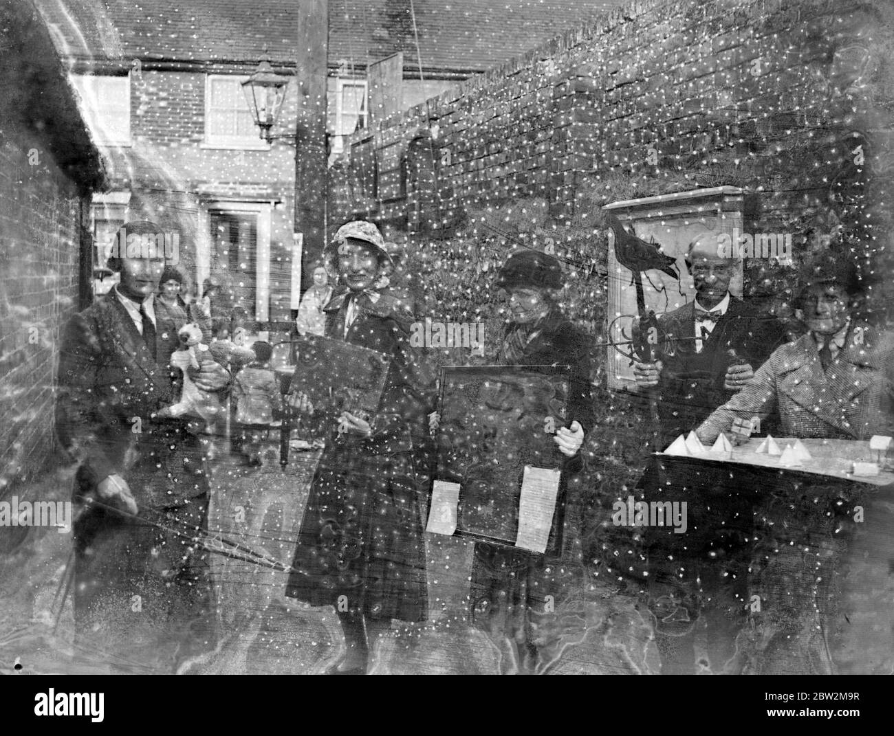 La mostra del romanzo di Farningham a Kent. 23 ottobre 1934 Foto Stock