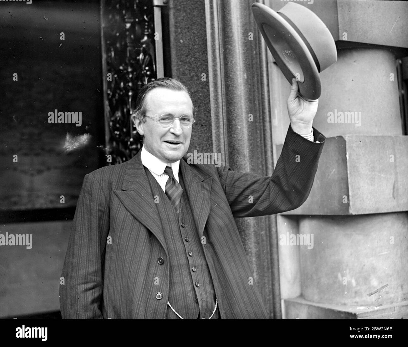 Lord Lothian, nominato Ambasciatore britannico a Washington. Lascia per assumere i suoi doveri 28 agosto 1939 Foto Stock