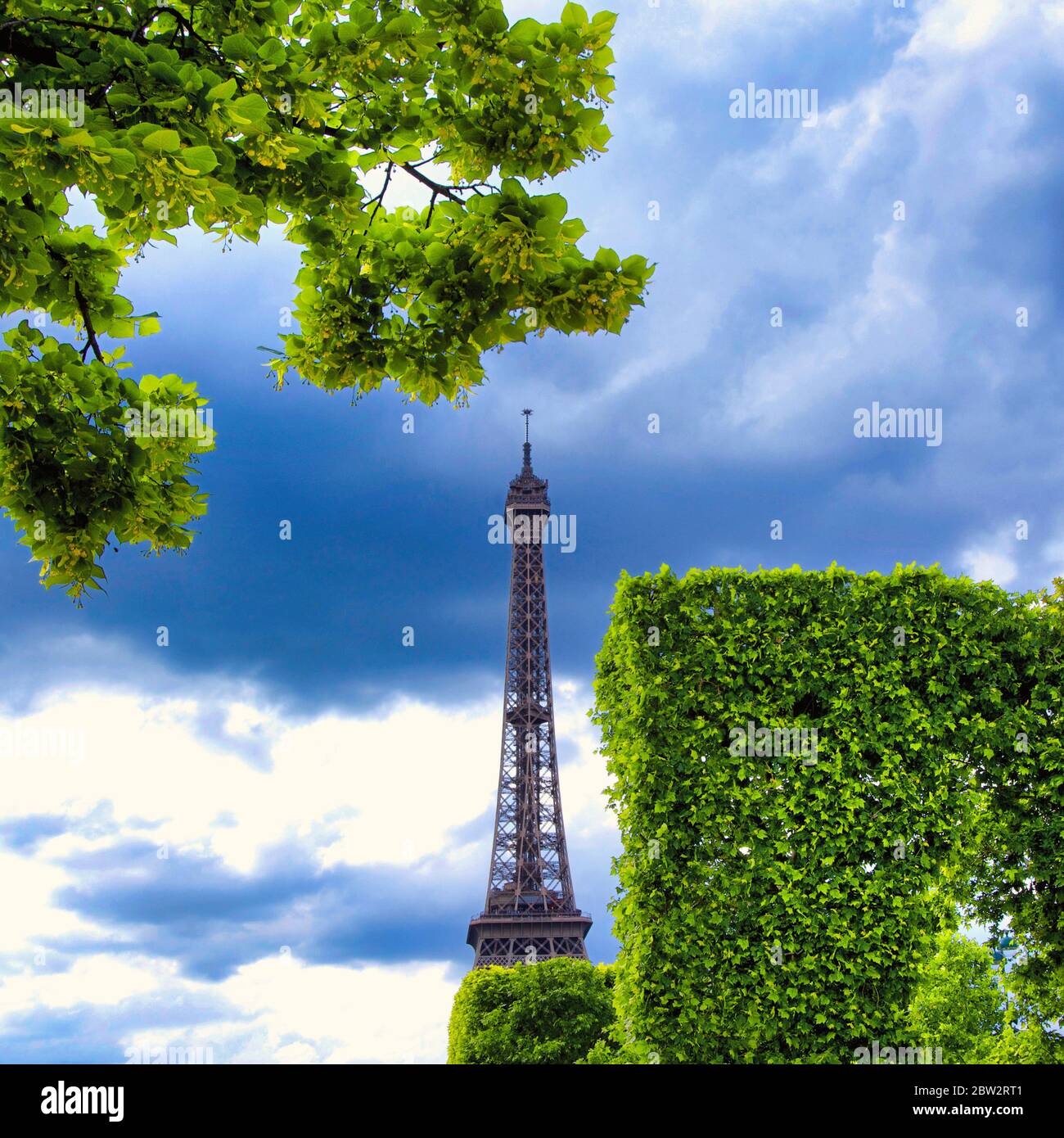Torre Eiffel tour Eiffel di Parigi e dell' Ile-de-France, Francia Foto Stock