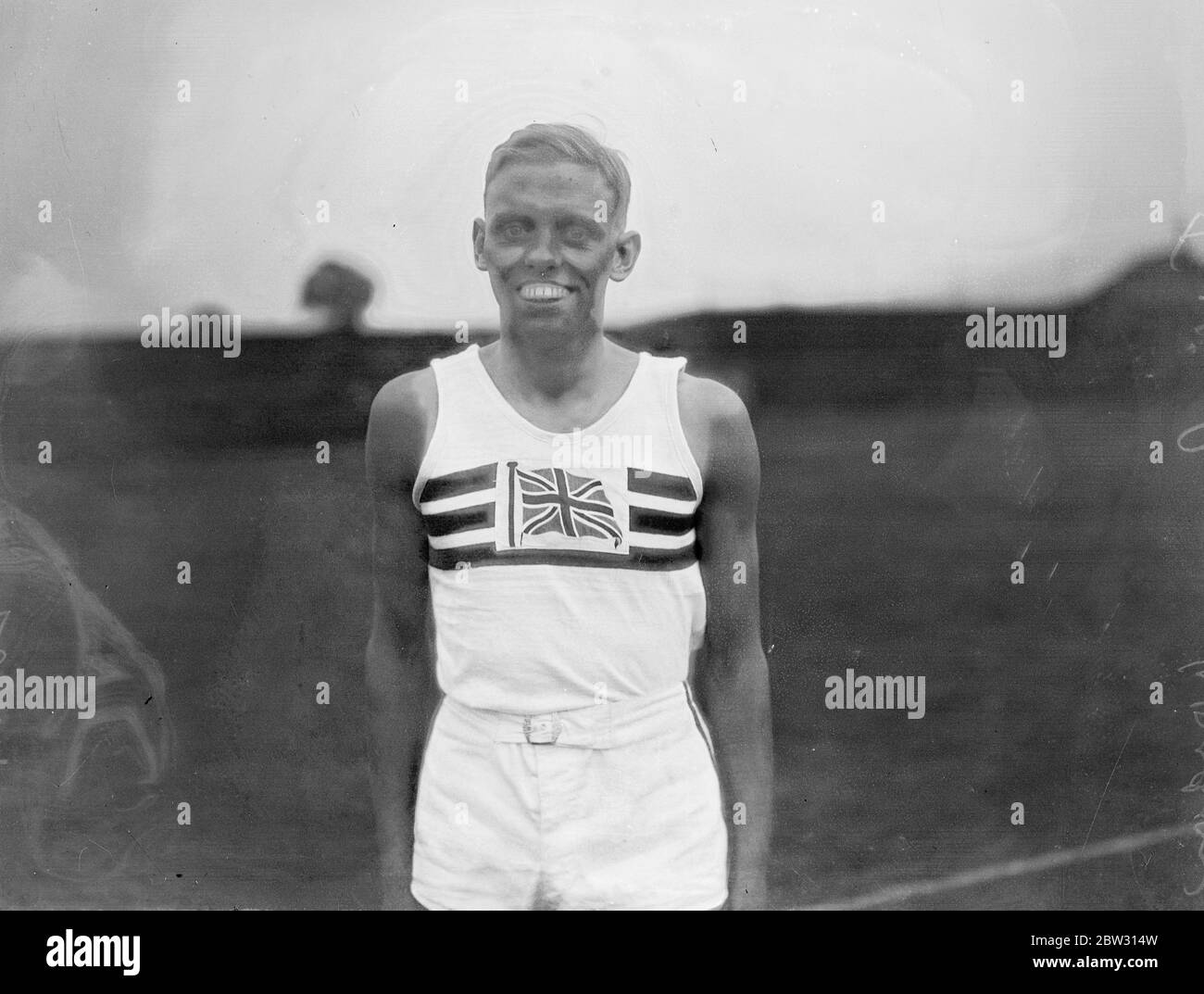 J. V Powell, L A Club. 3 settembre 1932 Foto Stock