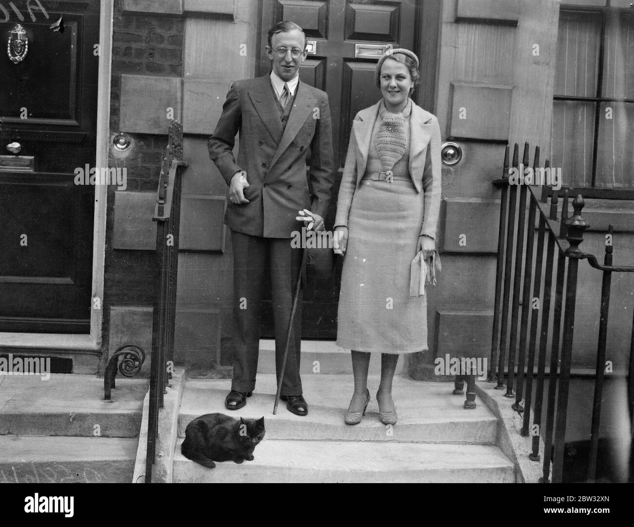 Matrimonio a sorpresa di Principe e Contessa a Londra . Il principe Leopoldo  di Lowenstein Wertheim Freudenberg si sposò tranquillamente presso la sede  del Registro dei principi di Londra alla contessa austriaca