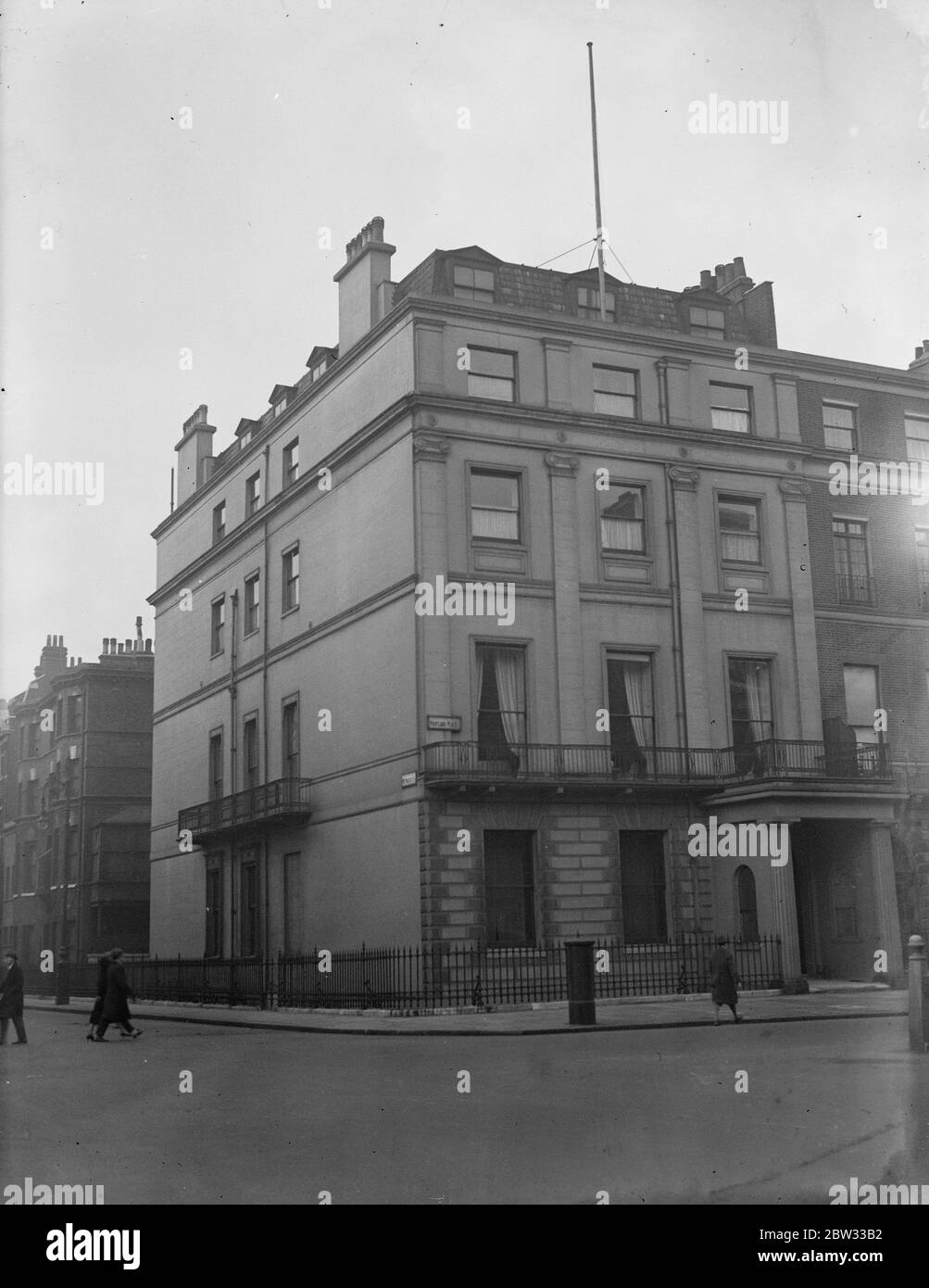 Legation Cinese , 49 Portland Place . 1932 Foto Stock