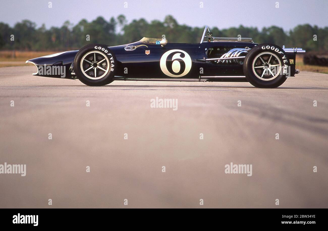 Eagle Formula 1 auto 1966. DaN Gurney -Westlake V12 auto 'All American Racers' team Foto Stock