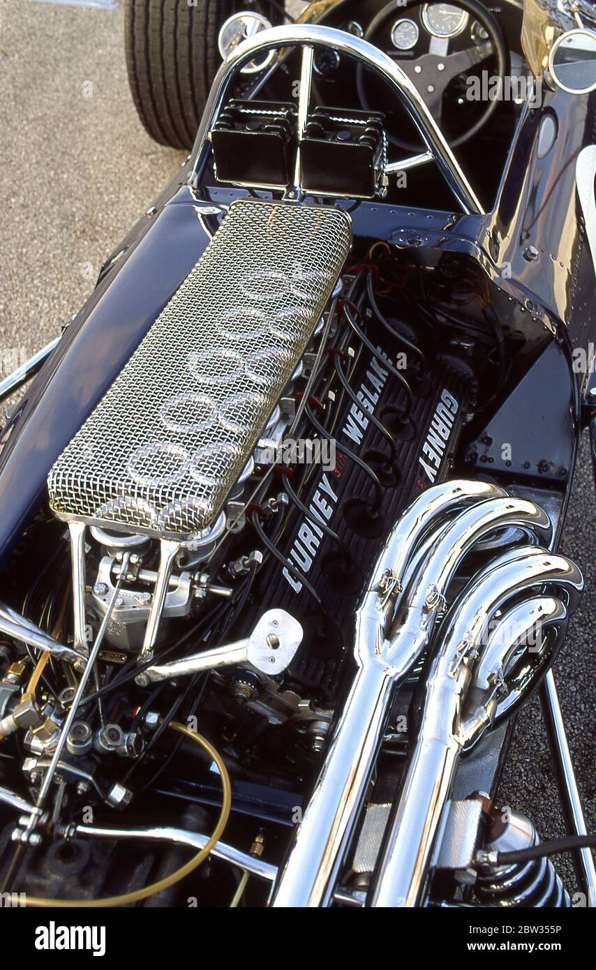 Eagle Formula 1 auto 1966. DaN Gurney -Westlake V12 auto 'All American Racers' team Foto Stock