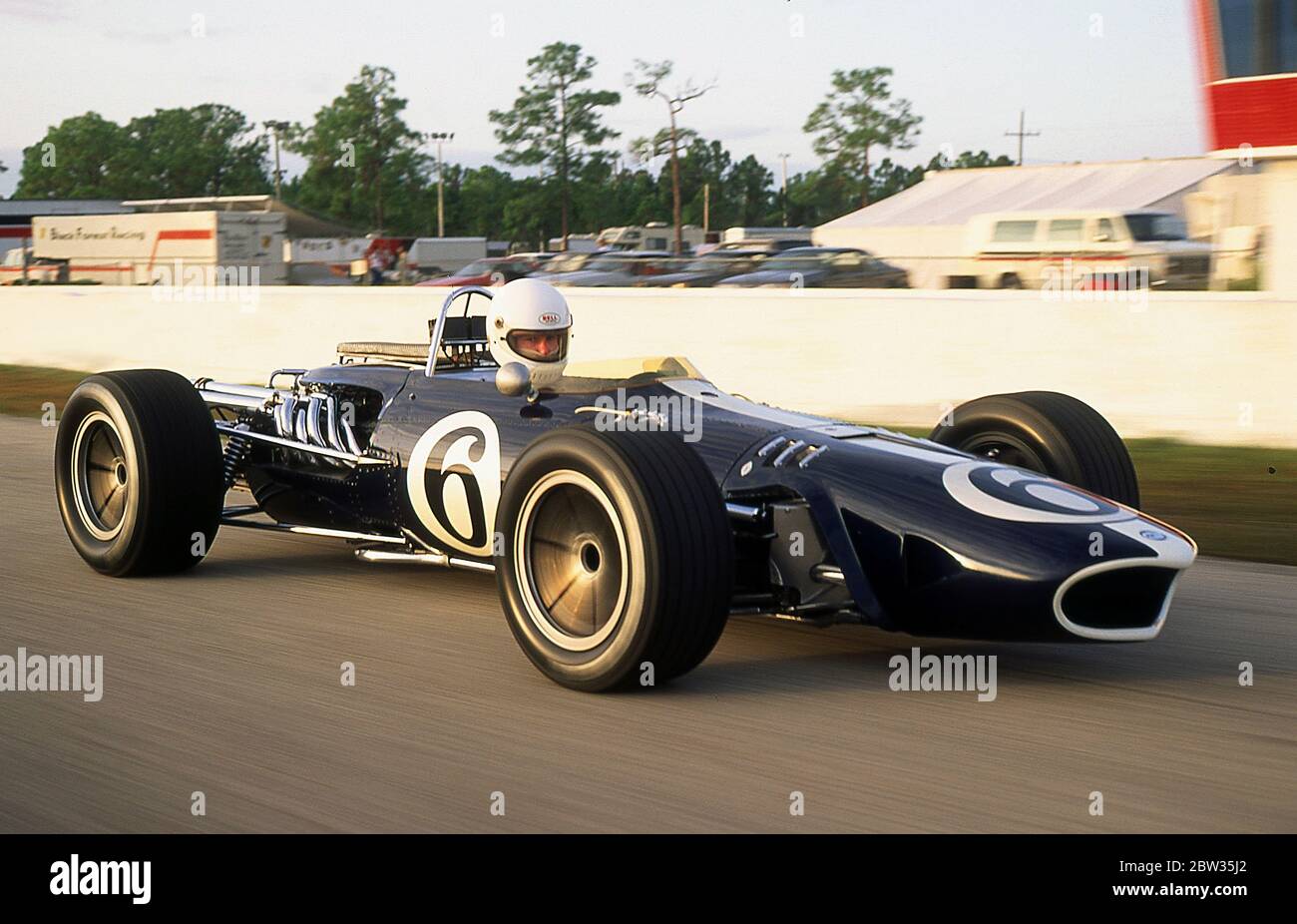 Eagle Formula 1 auto 1966. DaN Gurney -Westlake V12 auto 'All American Racers' team Foto Stock