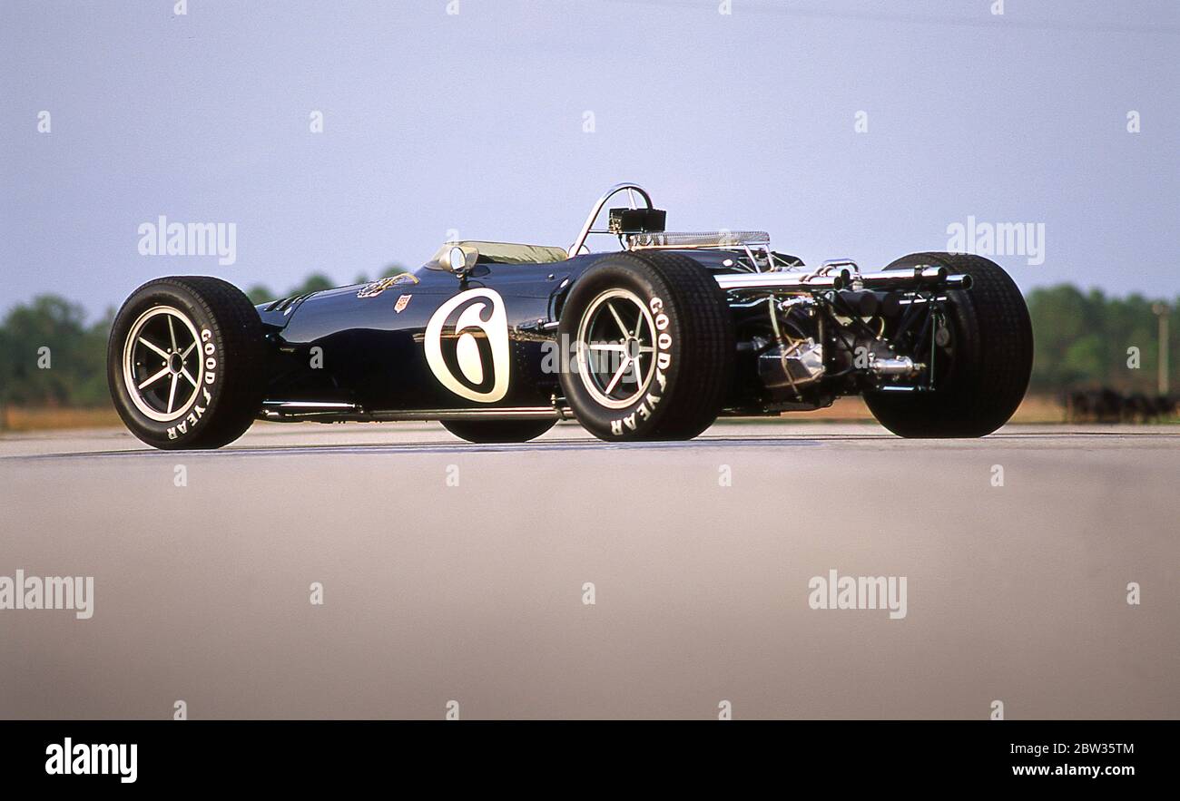 Eagle Formula 1 auto 1966. DaN Gurney -Westlake V12 auto 'All American Racers' team Foto Stock