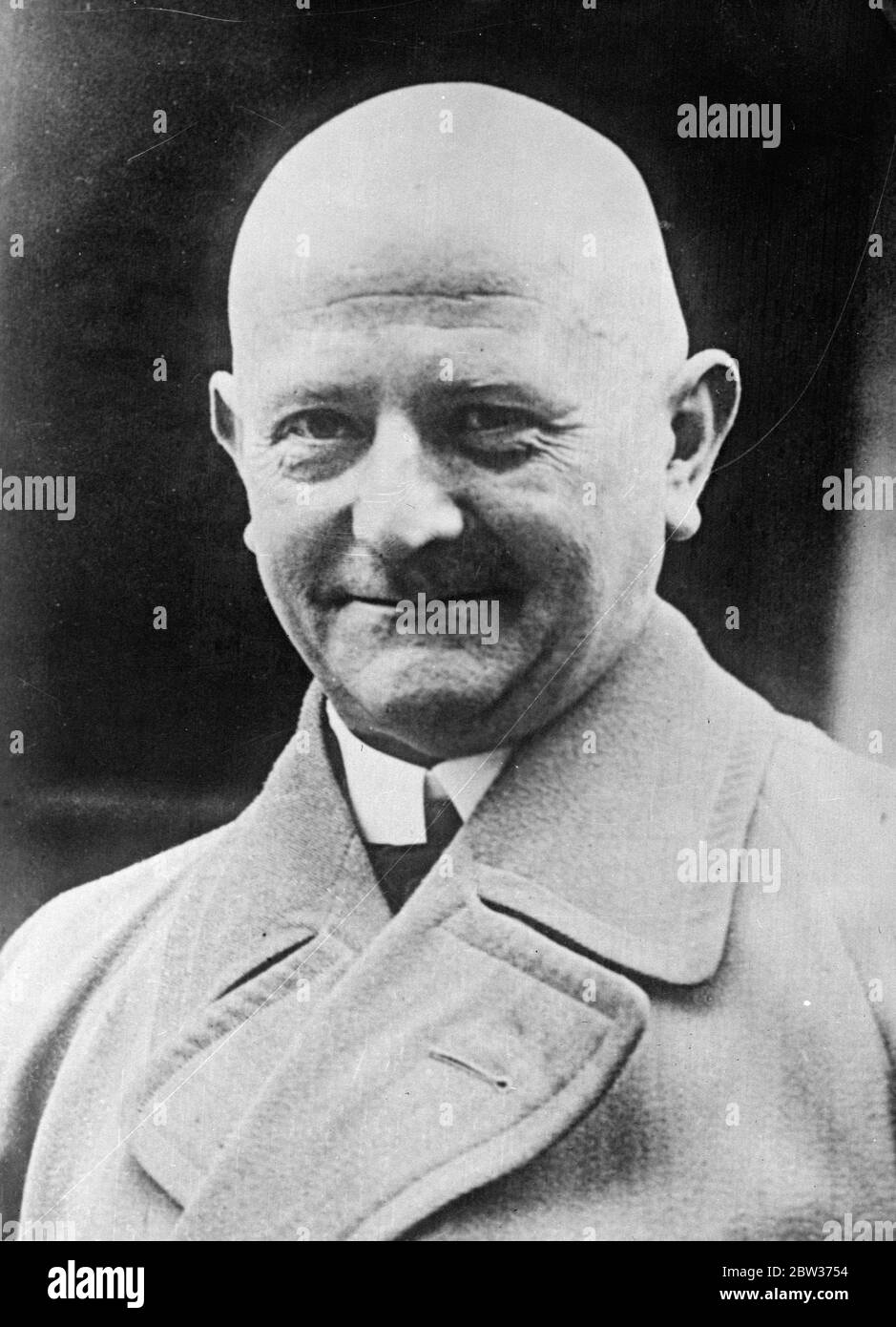 Ludwig Mueller - Vescovo di Reich , capo della Chiesa evangelica tedesca . 8 dicembre 1933 Foto Stock