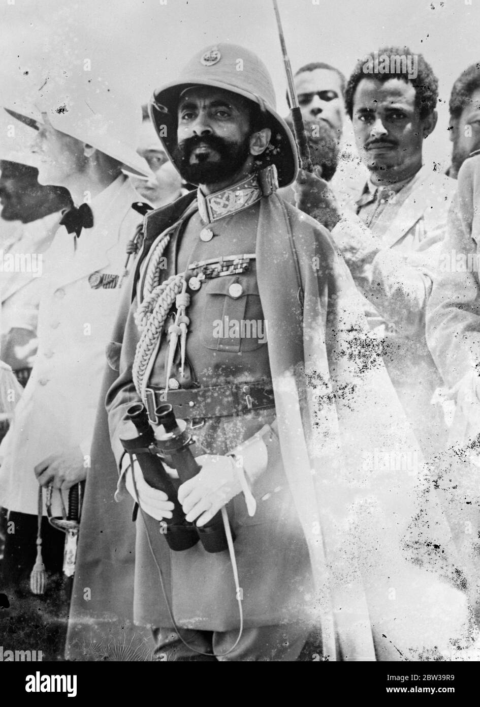 Nessun testo - Imperatore Haile Selassie Foto Stock