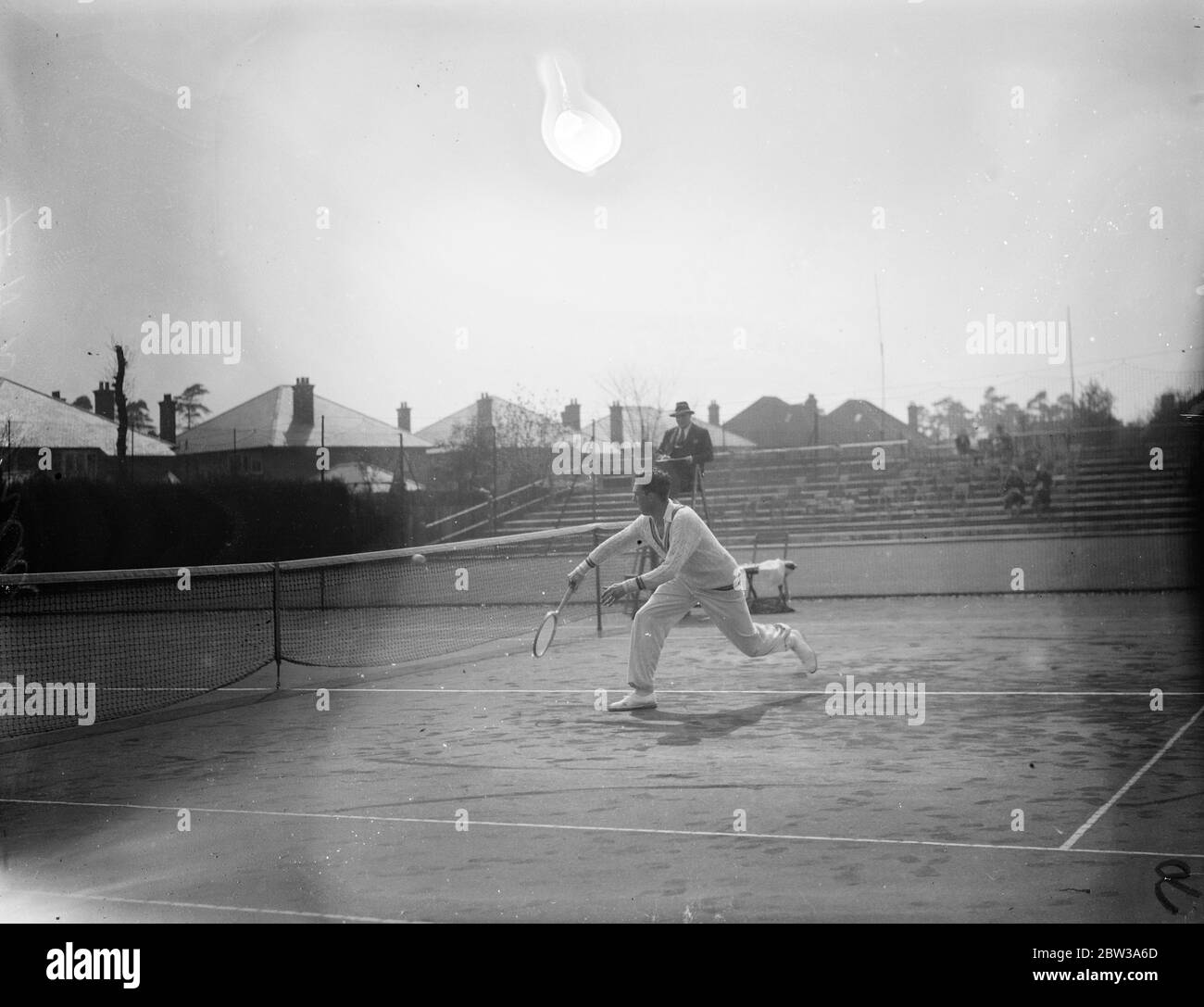 F H D Wilde , tennista di Bournemouth . Maggio 1934 Foto Stock