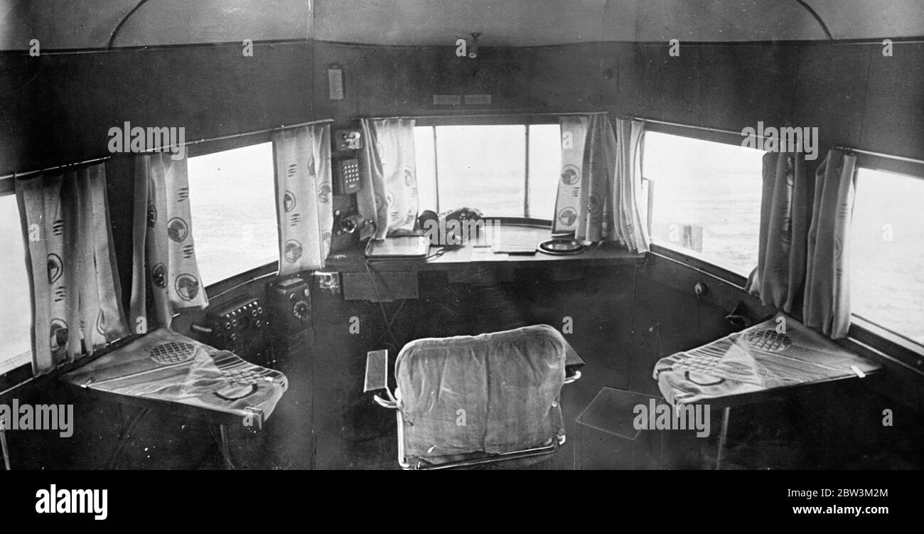 La cabina anteriore di Maxim Gorki . 1935 Foto Stock