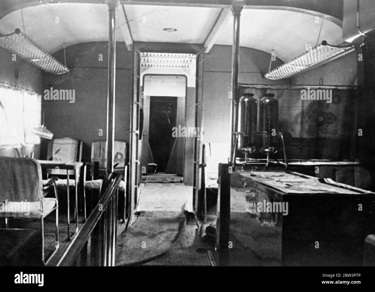 Vista interna del piano Maxim Gorki . 1935 Foto Stock