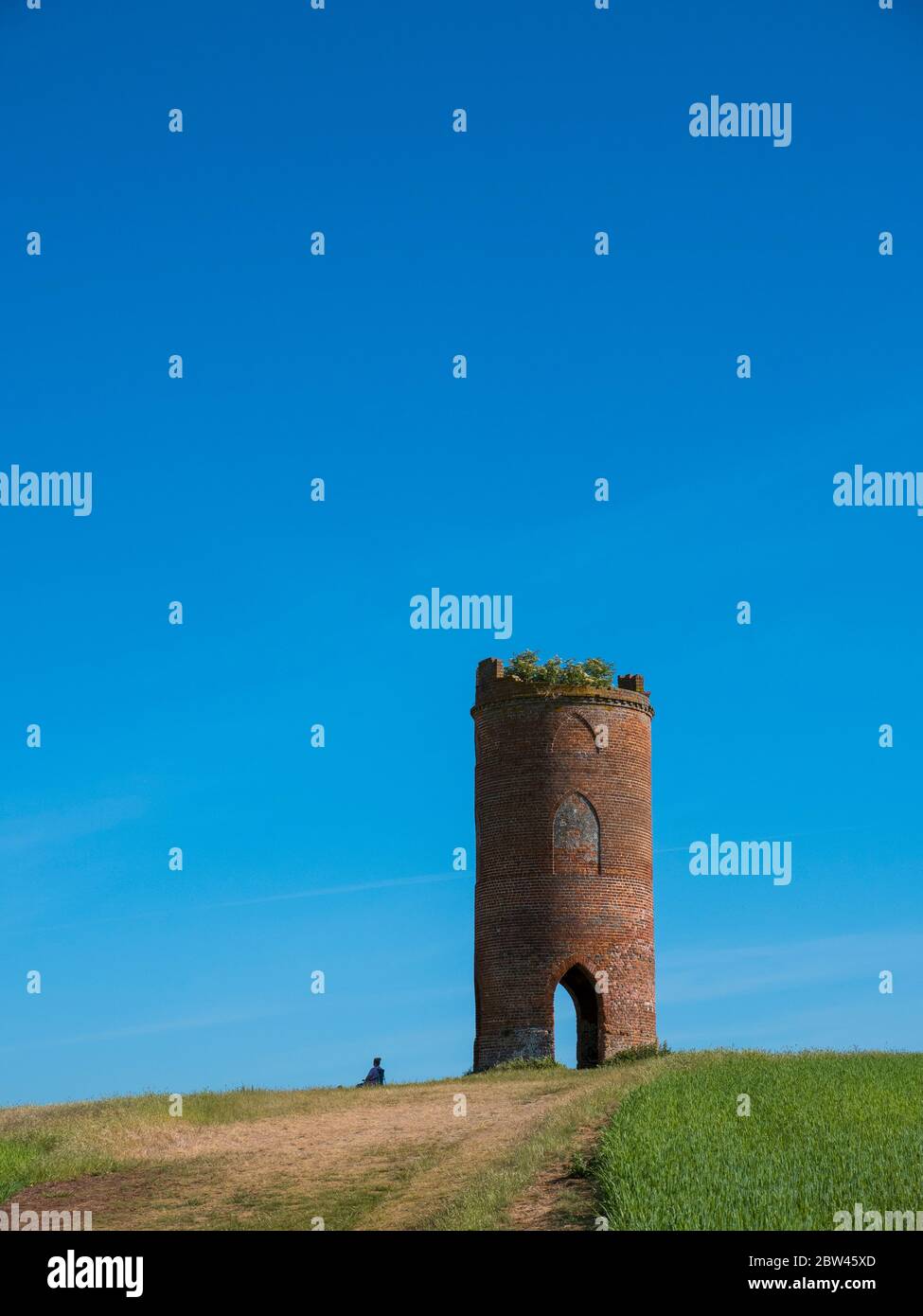 Wilders Folly, Skyline Landscape, Tilehurst, Reading, Berkshire, Inghilterra, Regno Unito, GB. Foto Stock