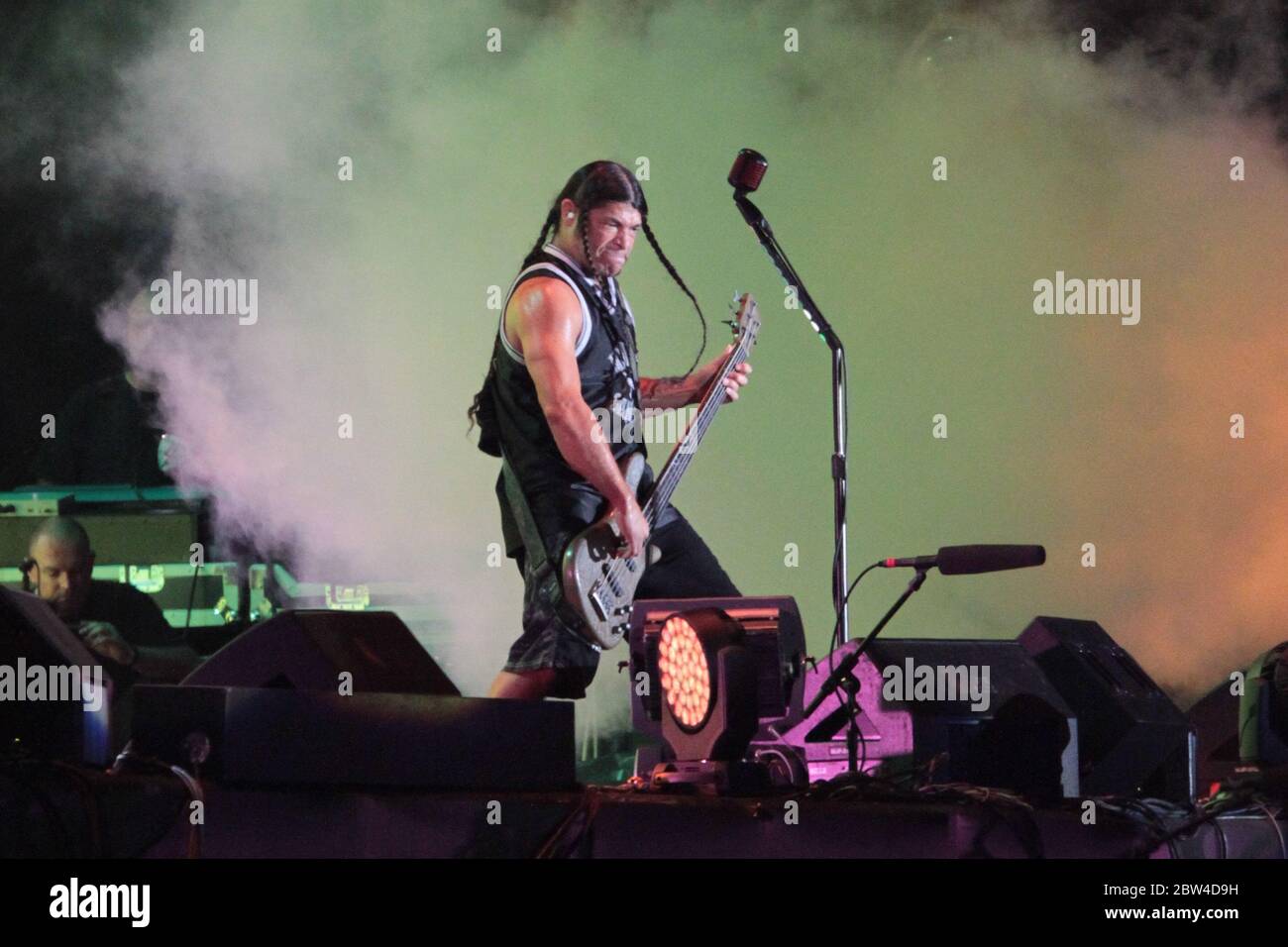 RIO DE JANEIRO, 19.09.2013: Metallica suona alla tappa principale del Rock a Rio V a Rio de Janeiro (Néstor J. Beremblum / Alamy News) Foto Stock