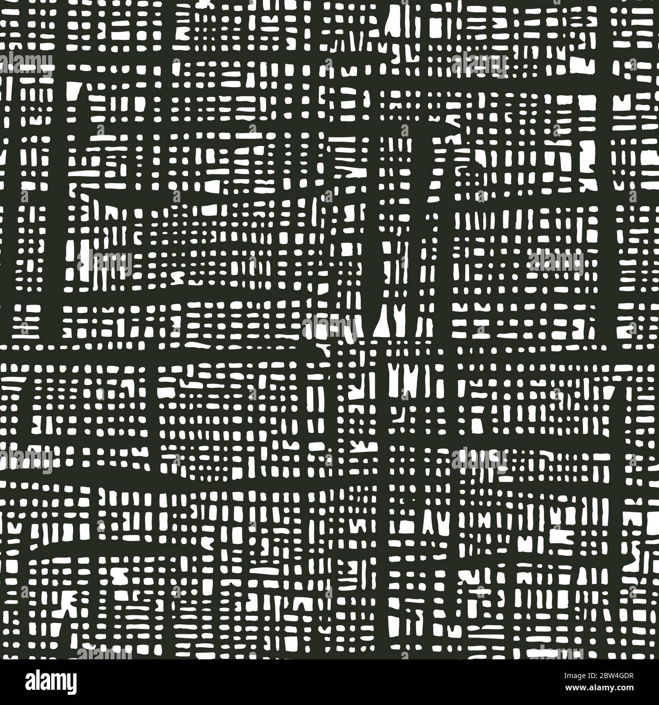 texture con pennellate senza giunture - modello tradizionale giapponese a stencil per textile Foto Stock