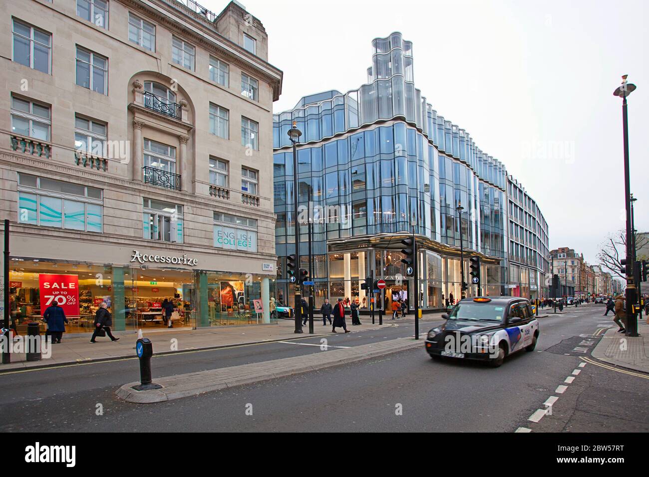 Accessori, negozio di accessori moda, Oxford St, Soho, Londra Foto Stock