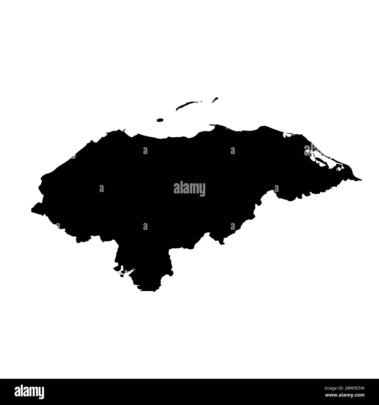 Mappa vettoriale Honduras. Illustrazione vettoriale isolata. Nero su sfondo bianco. Illustrazione EPS 10. Illustrazione Vettoriale Mappa vettoriale Honduras. Illustrazione vettoriale isolata. Nero su sfondo bianco. Illustrazione EPS 10. Illustrazione Vettoriale