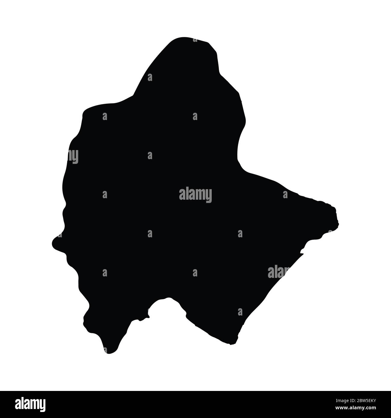 Mappa vettoriale Maputo. Illustrazione vettoriale isolata. Nero su sfondo bianco. Illustrazione EPS 10. Illustrazione Vettoriale