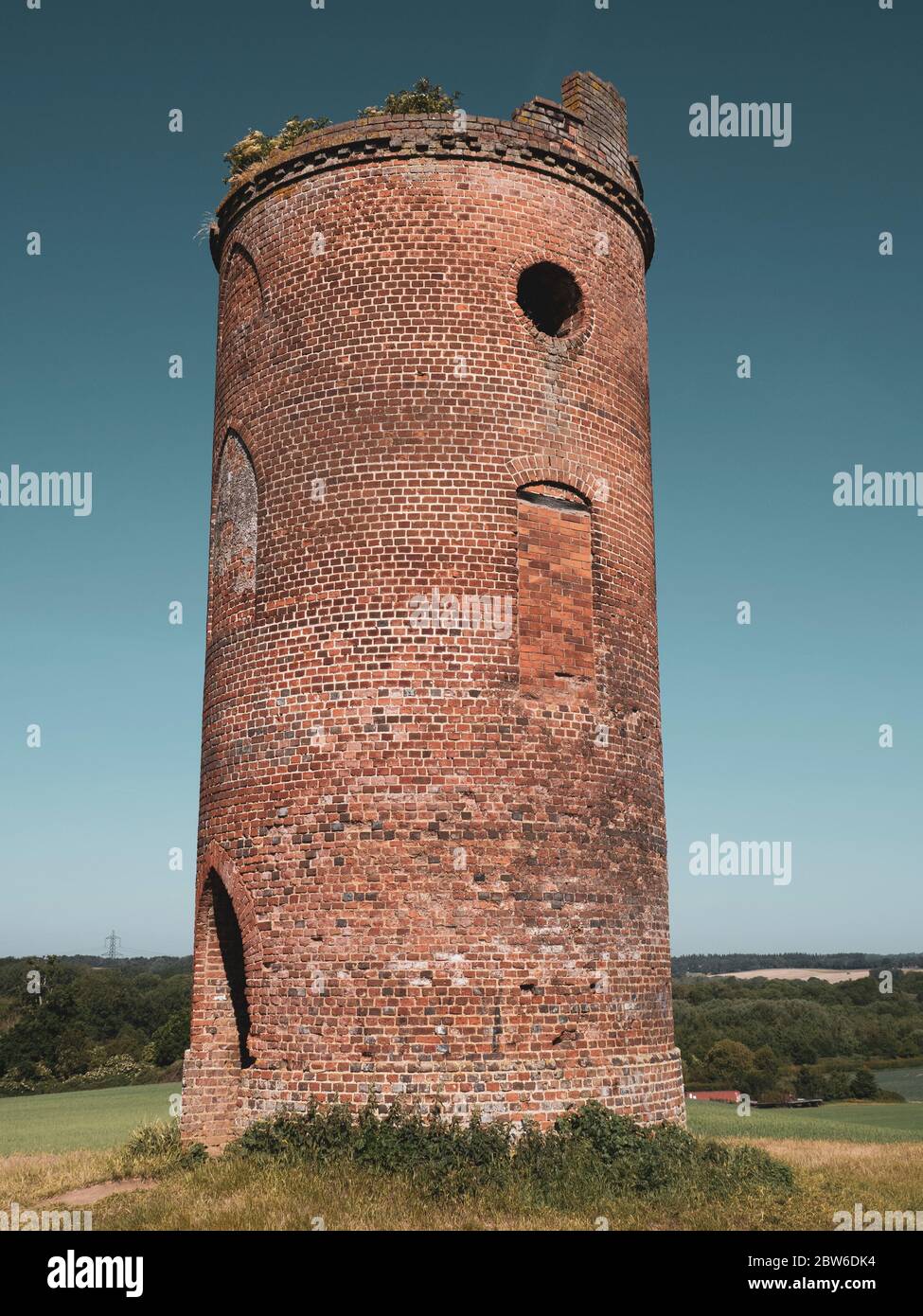 Berkshire Landscape, Wilders Folly, Reading, Berkshire, Inghilterra, Regno Unito, GB. Foto Stock