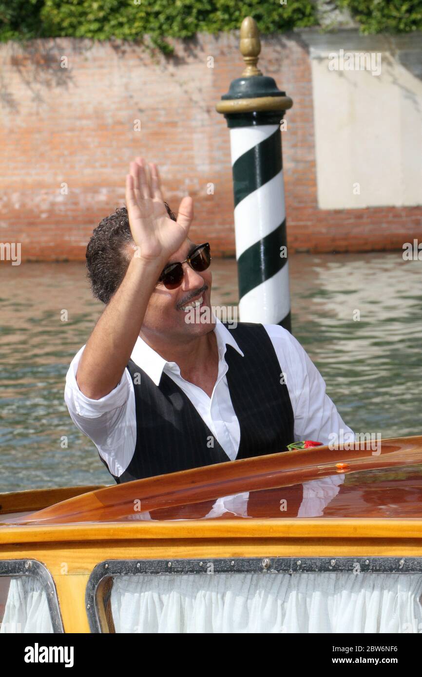 VENEZIA, ITALIA - 03 SETTEMBRE: Giuseppe Fiorello arriva in occasione del 68° Festival del Cinema di Venezia il 3 settembre 2011 a Venezia Foto Stock