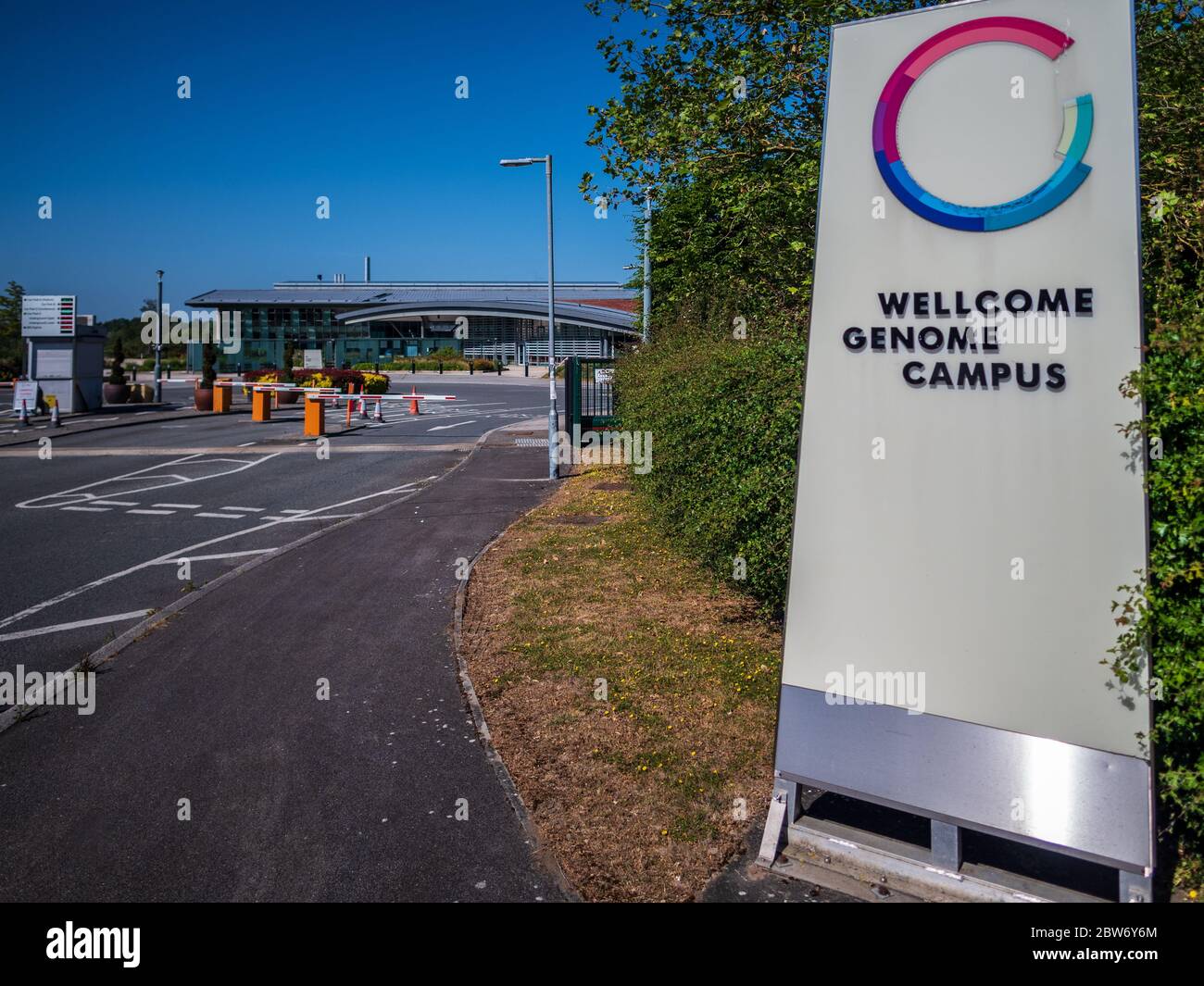 Wellcome Trust Genome Campus - Wellcome Trust Sanger Institute e di altre attività di ricerca sul genoma organizzazioni a Hinxton vicino a Cambridge Regno Unito Foto Stock