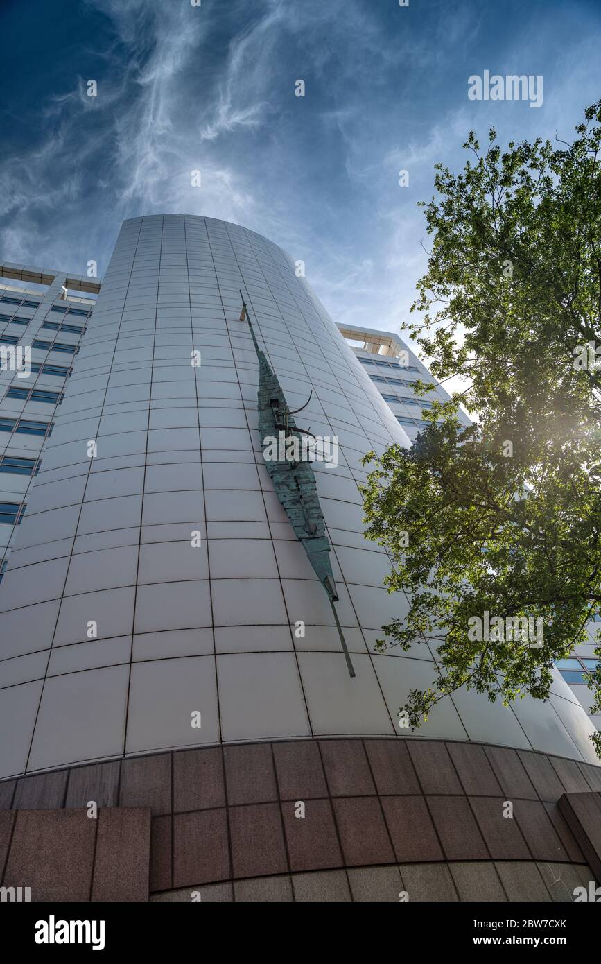 London Coronavirus Lock-down estate 2020 Foto Stock