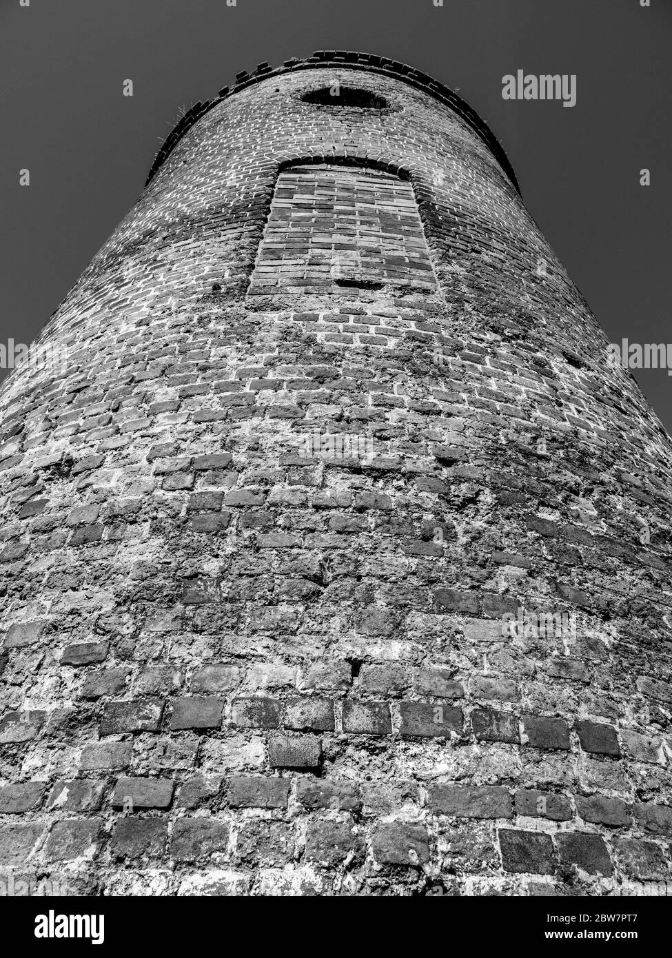 Black and White Landscape, Wilder's Folly, Tilehurst, Reading, Berkshire, Inghilterra, Regno Unito, GB. Foto Stock