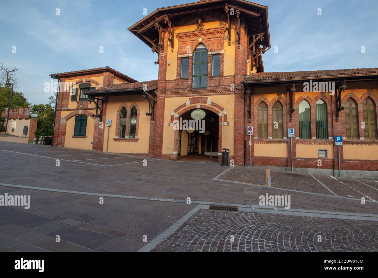 Il bellissimo Castel di Carimate, provincia di Como, Italia Foto Stock