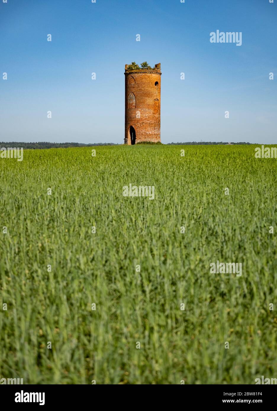 Berkshire Landscape, Wilders Folly, Reading, Berkshire, Inghilterra, Regno Unito, GB. Foto Stock