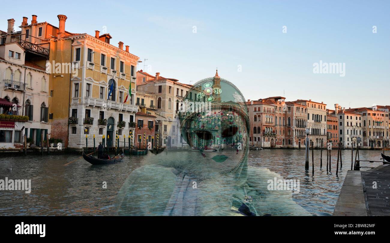 maschera Foto Stock