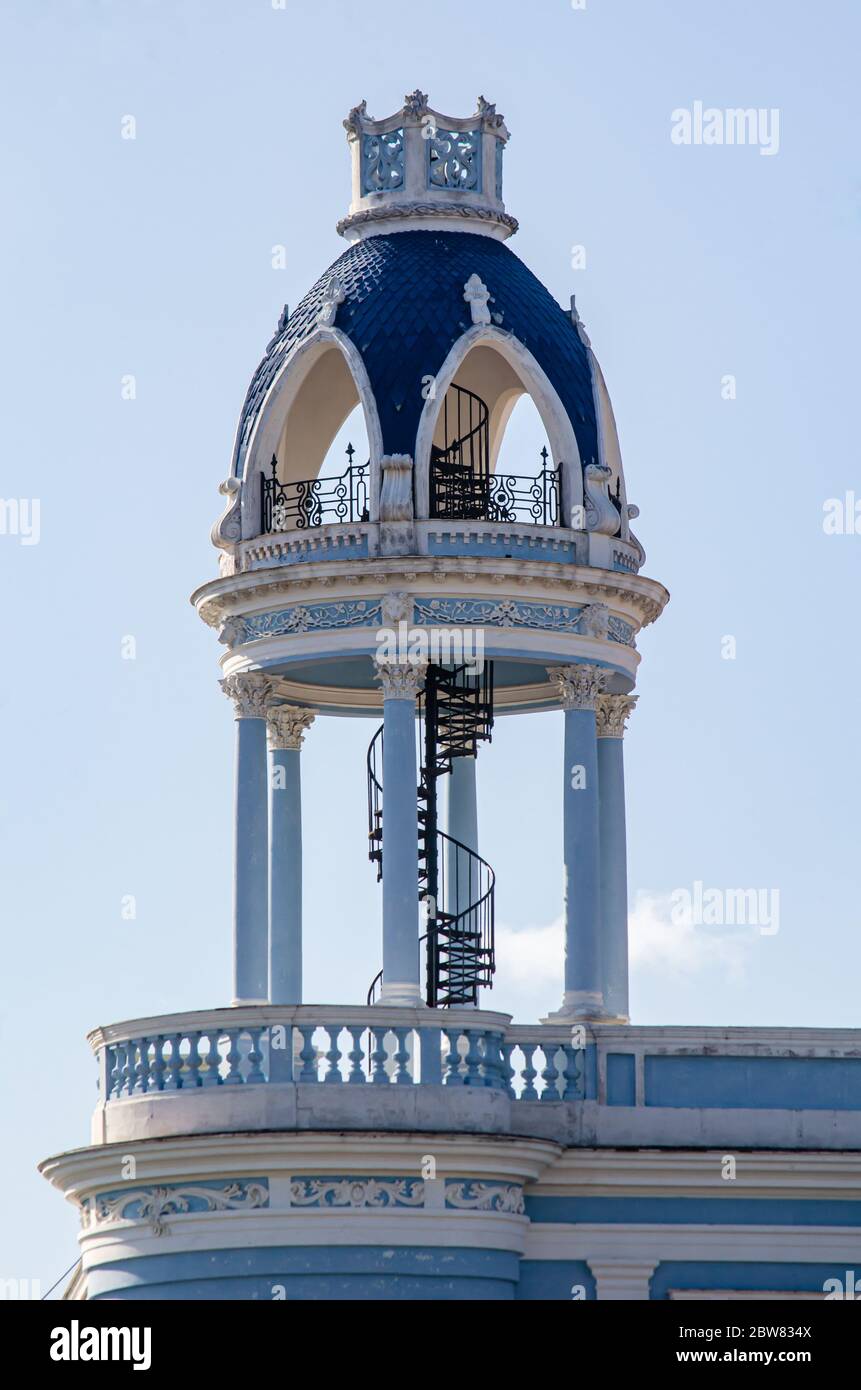 Torre di Palacio Ferrer a Cienfuegos Foto Stock