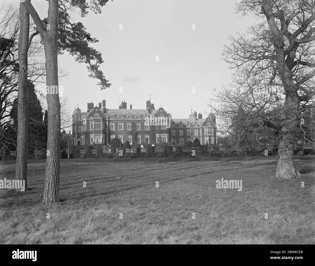 Un'azienda agricola australiana in Inghilterra : ideale per l'addestramento Empire Land a Lynford Hall , Norfolk . 30 gennaio 1926 Foto Stock