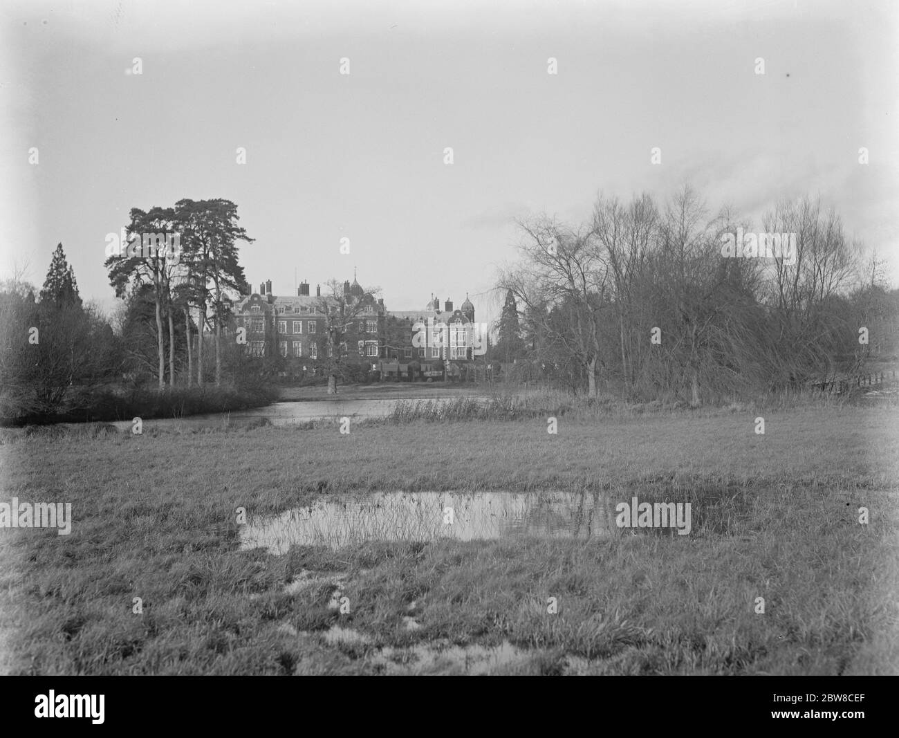 Un'azienda agricola australiana in Inghilterra : ideale per l'addestramento Empire Land a Lynford Hall , Norfolk . 30 gennaio 1926 Foto Stock