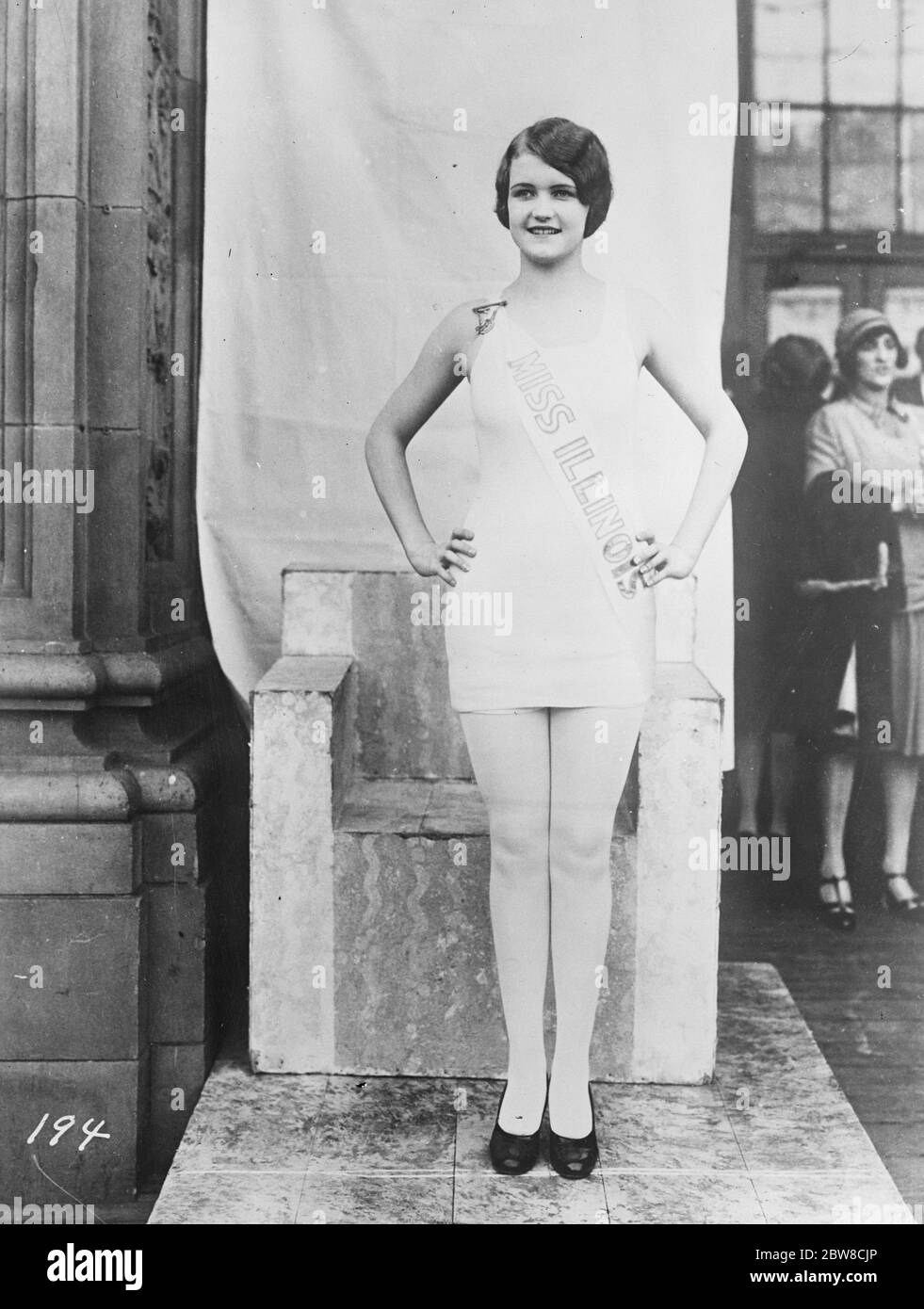 Sig.ra Lois Eleanor Delander , eletta signorina America del 1927 . 22 settembre 1927 Foto Stock