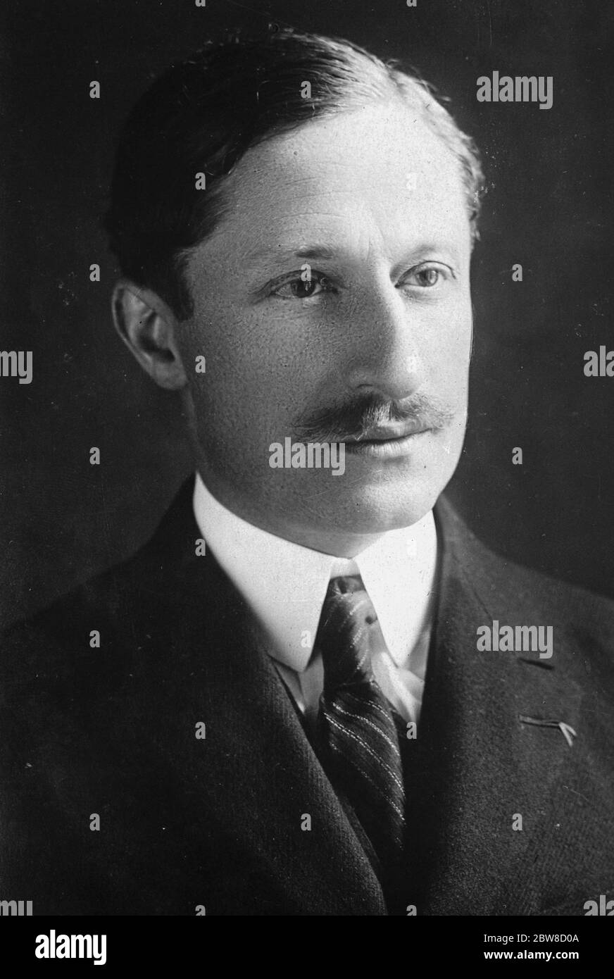 M Nokanowski, Ministro del Commercio francese. 30 dicembre 1927 Foto Stock