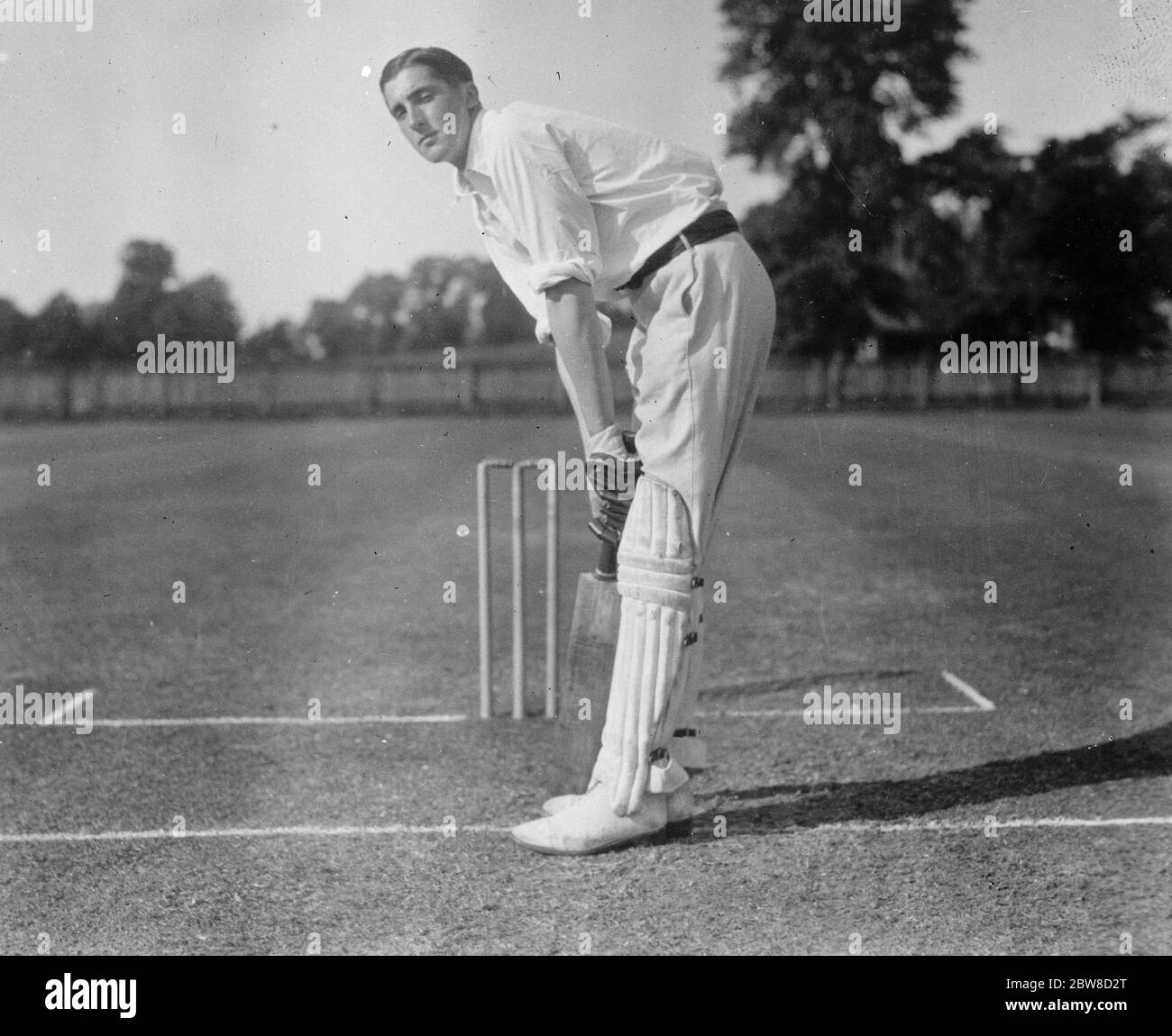 N M Ford Harrow cricket . 2 luglio 1926 Foto Stock
