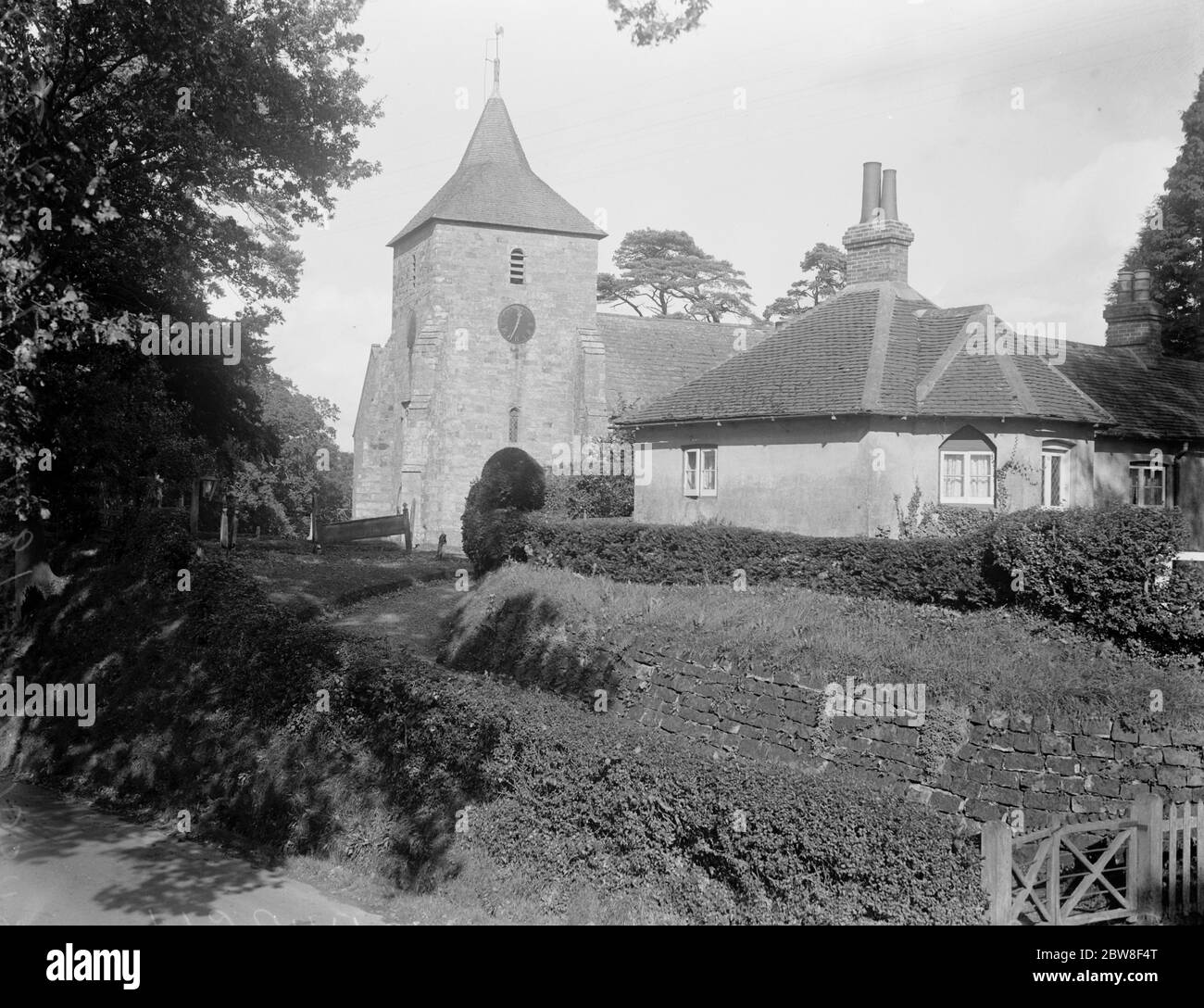 Lady May Cambridge ' s country Church Wedding . La chiesa nel grazioso villaggio di Balcombe in Sussex , dove si terrà il 24 ottobre il matrimonio di Lady May Cambridge con il Capitano Abel Smith . 8 ottobre 1931 Foto Stock