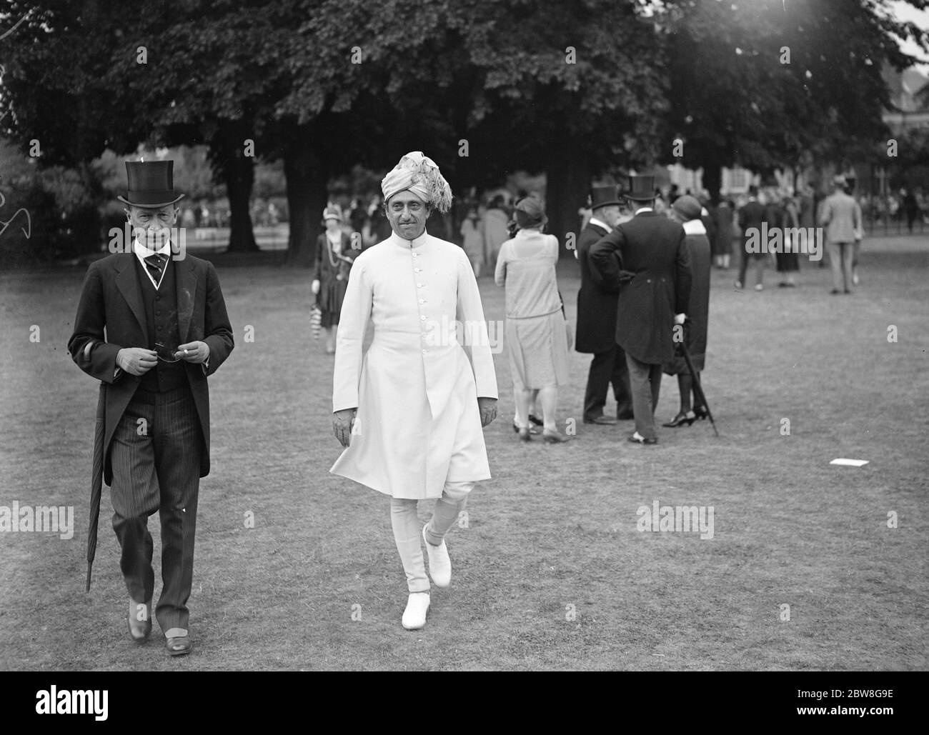 Festa del Giardino dell'Impero Indiano a Ranelagh . Sir Umar Hyat Tiwani . 3 luglio 1929 Foto Stock