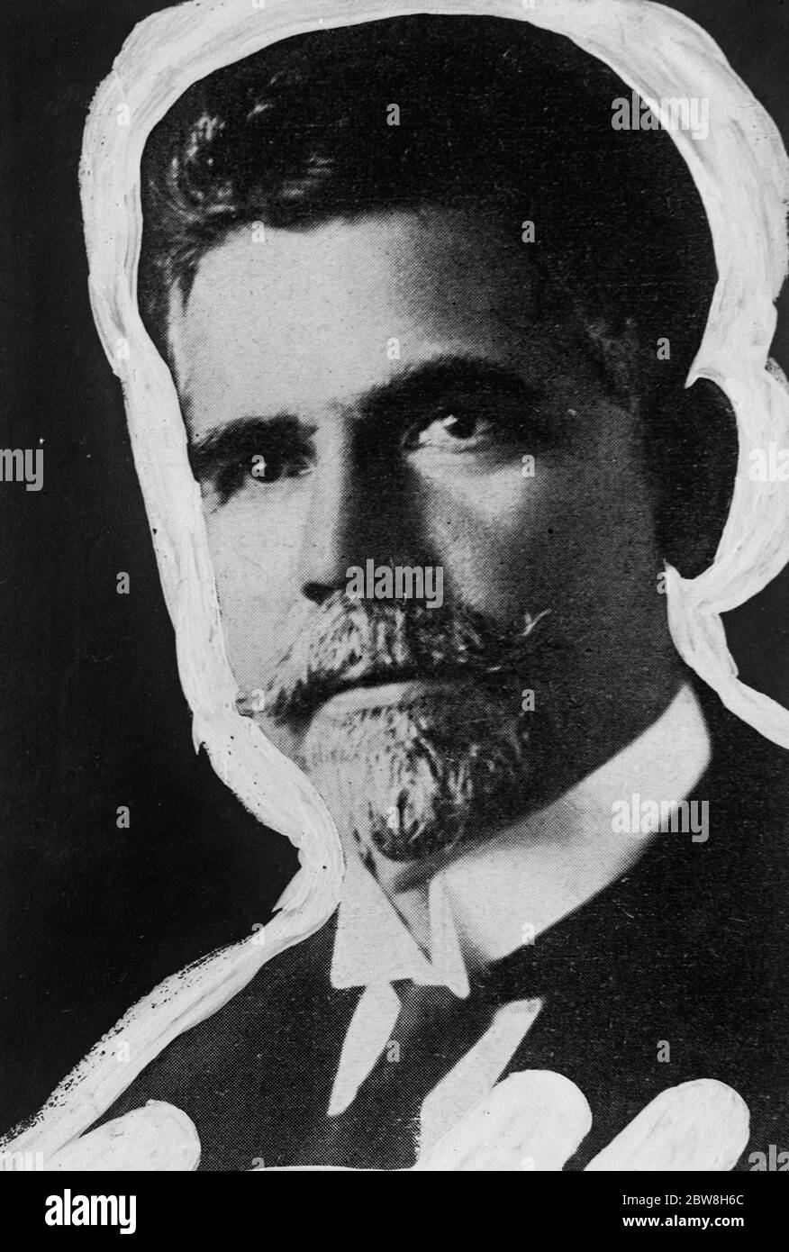 Il dottor Washington Luiz che si è dimesso dal suo ufficio di presidente del Brasile . 24 ottobre 1930 Foto Stock