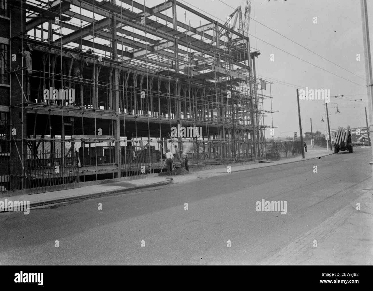 Landis e Gyr Ltd, acciaierie. 31 luglio 1937 Foto Stock