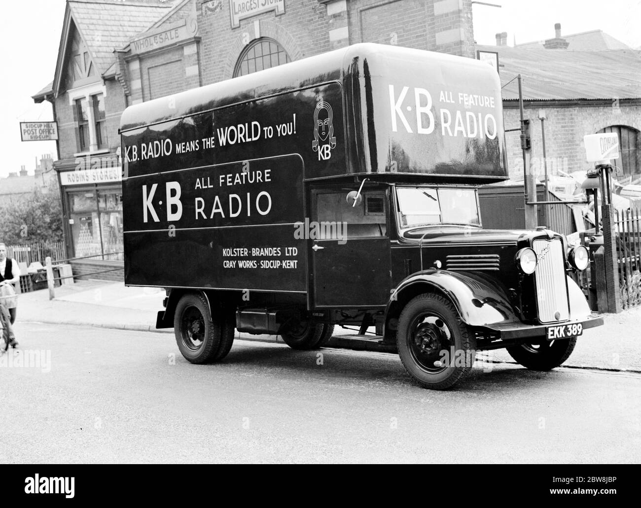 Bedford , Kolster Brandes radio . 1937 Foto Stock