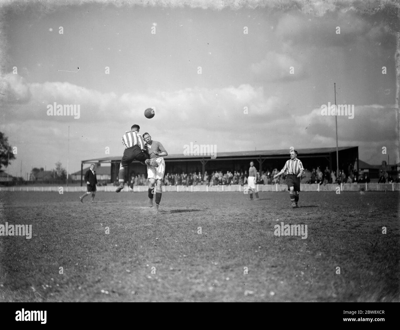 Dartford vs. Riserve di Swindon Town - Lega Meridionale - 30/04/38 1938 Foto Stock