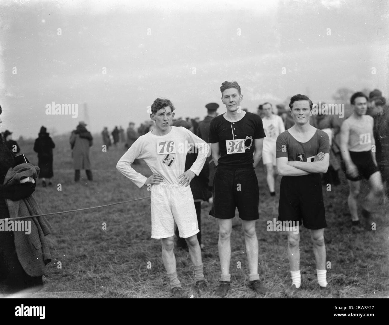 Kent Campionato di fondo Dartford . 1937 Foto Stock