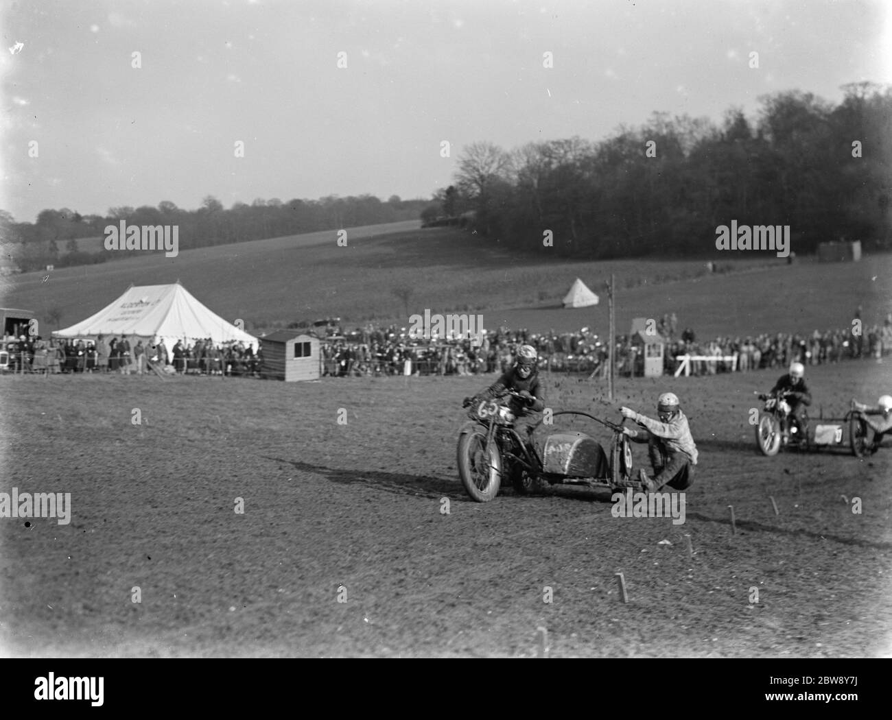 Brands Hatch il Lunedi di Pasqua . 1937 Foto Stock
